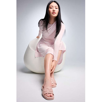 Genevieve Slide - Cameo Pink