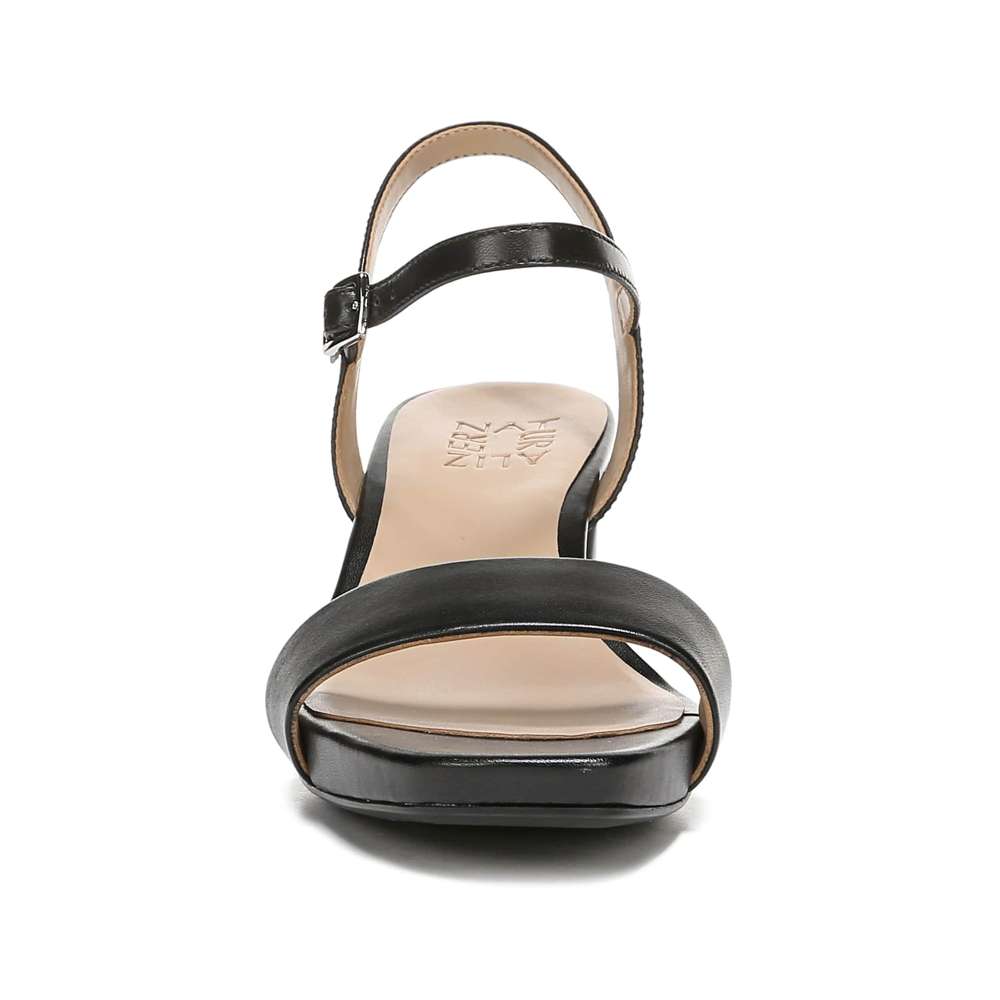 Ivy Heeled Sandal - Black