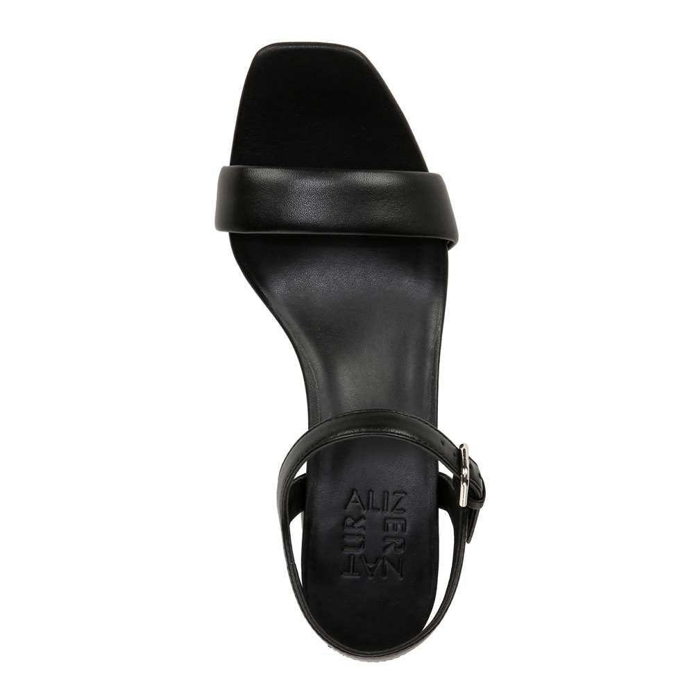 Izzy Heeled Sandal - Black