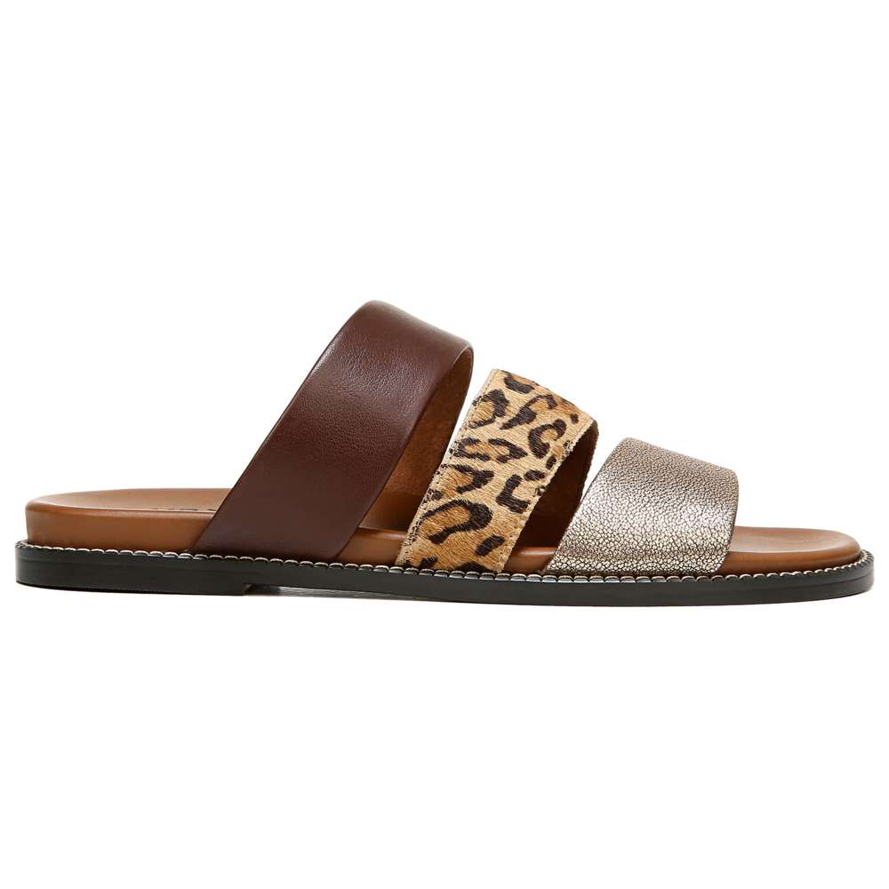 Kellie Slide Sandal - Leopard