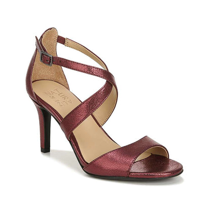 Kyra Heeled Sandal - Cranberry