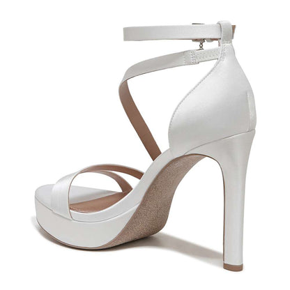 Love 2 Dress Sandal - Silk White Satin