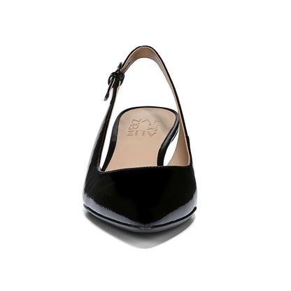 Peyton Slingback - Black Patent