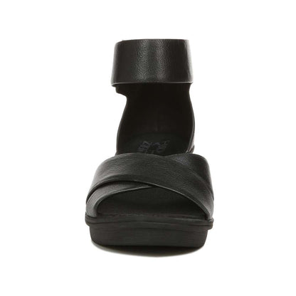 Riviera Wedge Sandal - Black