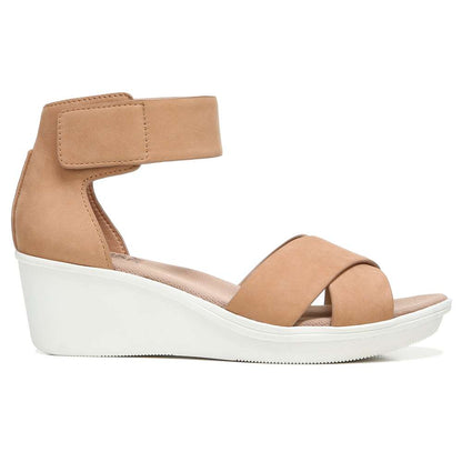 Riviera Wedge Sandal - Cookie Dough