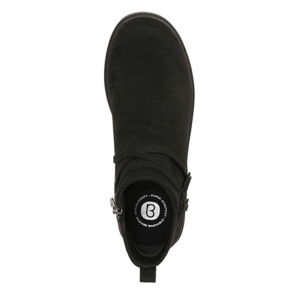 Blaine Ankle Bootie - Black Stretch