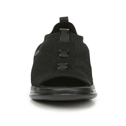 Charm Open-Toe - Black