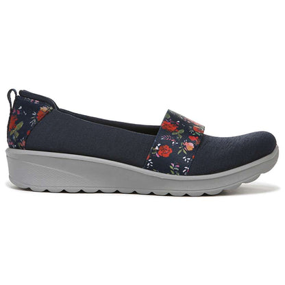 Gracie Slip-On Loafer - Navy Floral