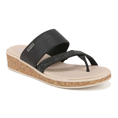 Bora Bright Sandal - Black Shimmer