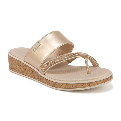 Bora Bright Sandal - Gold Metallic