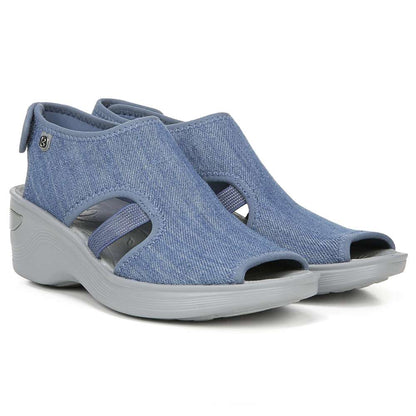 Dream Wedge Sandal - Denim