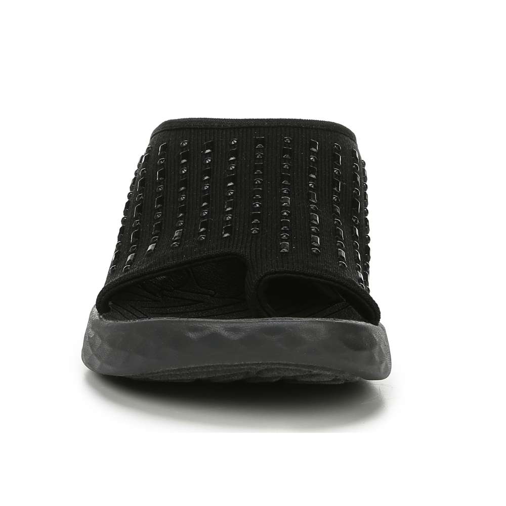 Jellybean Wedge Sandal - Black