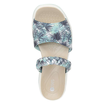 New Wave Slide Sandal - Green Leaf