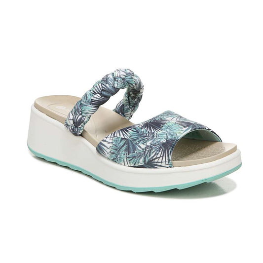 New Wave Slide Sandal - Green Leaf