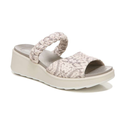 New Wave Slide Sandal - Natural Ikat