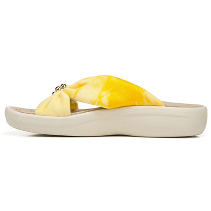 Promise Sandal - Yellow Tie Die