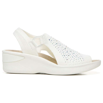 Star Bright Sandal - White Knit