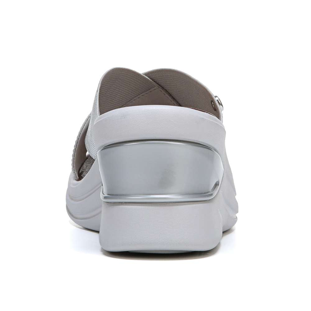 Vista Wedge Sandal - Silver