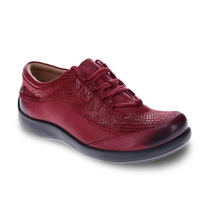 Alberta Lace-Up - Cherry Lizard