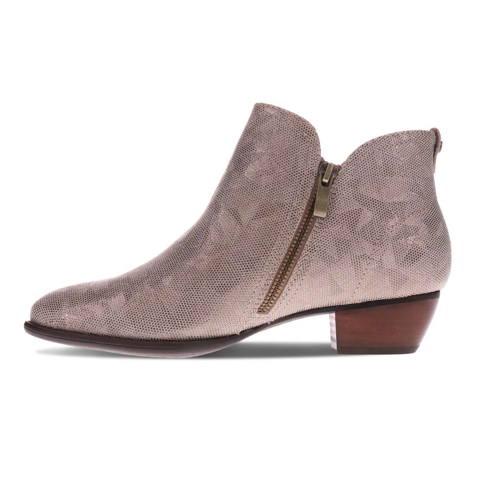 Delta Bootie - Champagne Angle