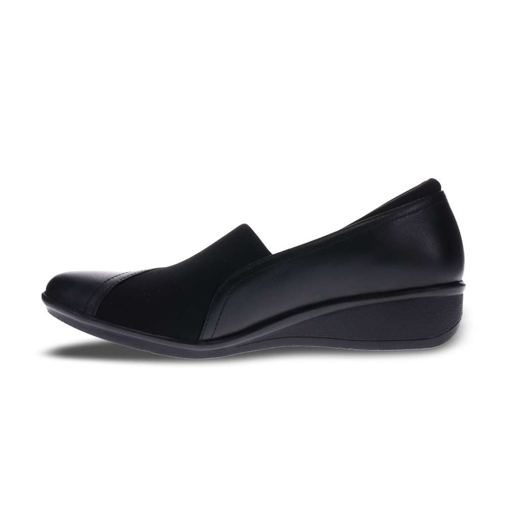 Naples Wedge - Black French
