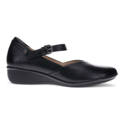 Narita Mary Jane Flats - Black Pebble