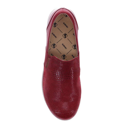 Panama Slip On Sneaker - Cherry Lizard