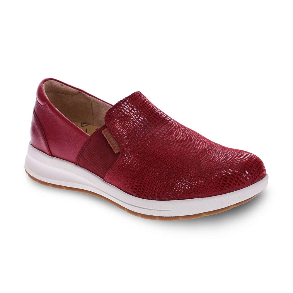 Panama Slip On Sneaker - Cherry Lizard