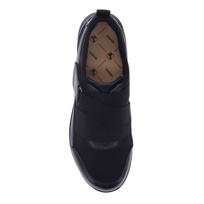 Virginia Adjustable Sneaker - Black French
