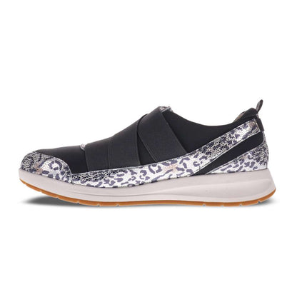 Virginia Adjustable Sneaker - Silver Safari