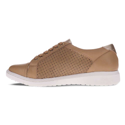 Belinda Casual Sneaker - Soft Gold Laser