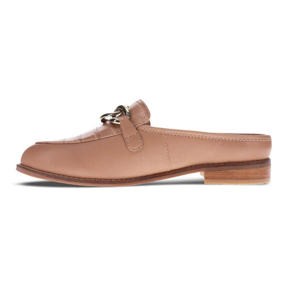 Trudy Mule - Latte/Latte Croc