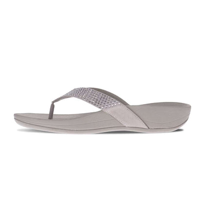 Allora Toe Post Sandal - Silver