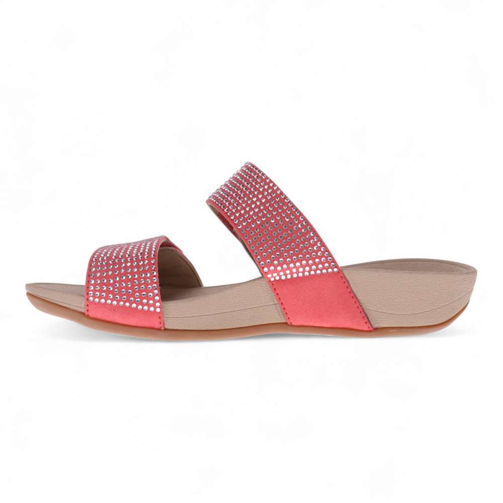 Avoca Slide Sandal - Coral