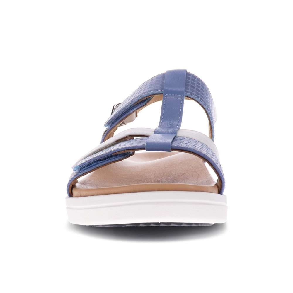 Bryn Adjustable Sandal - Blue Multi