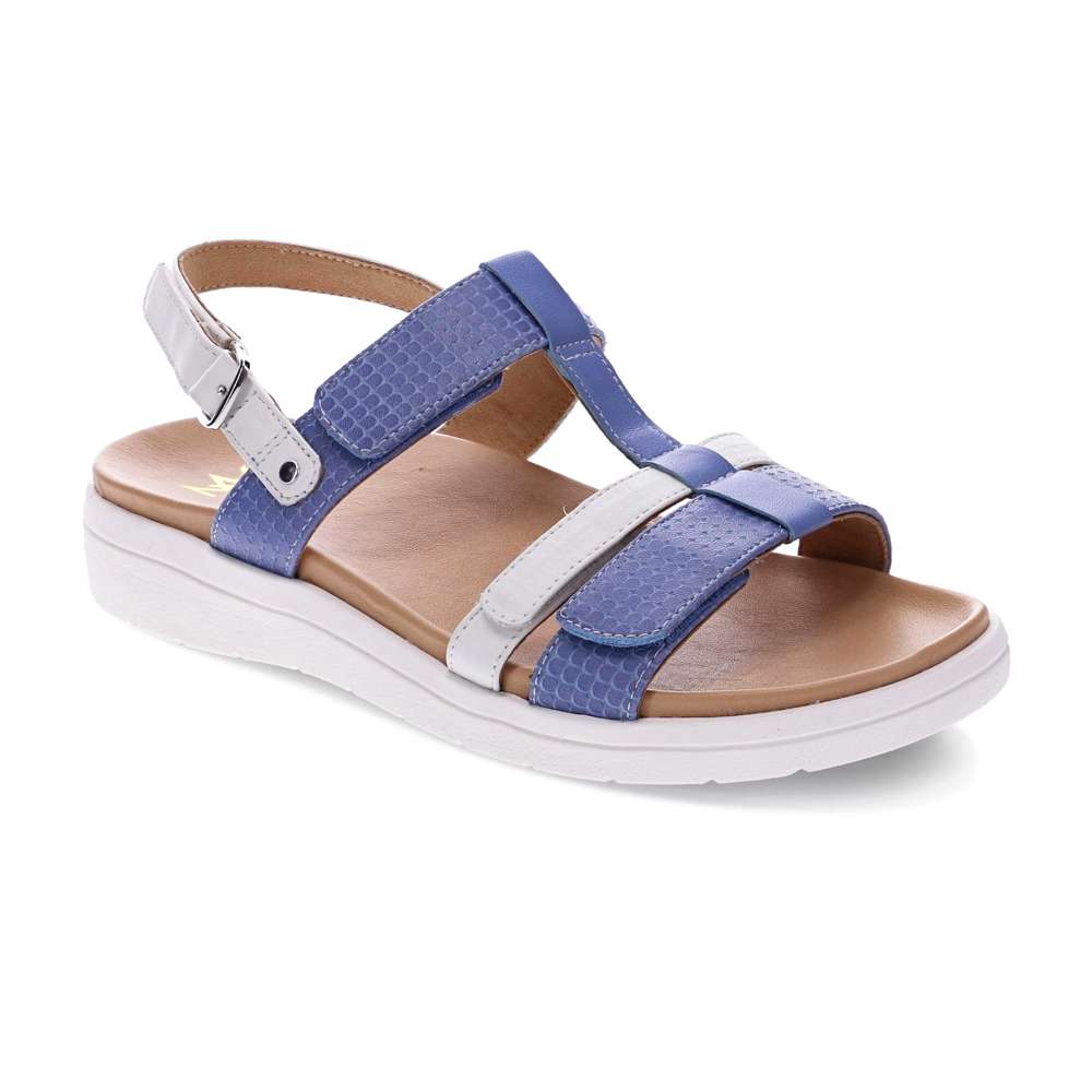 Bryn Adjustable Sandal - Blue Multi