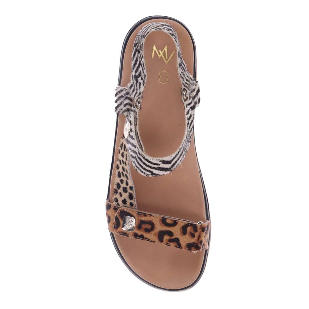Candice Sandal - Leopard Multi