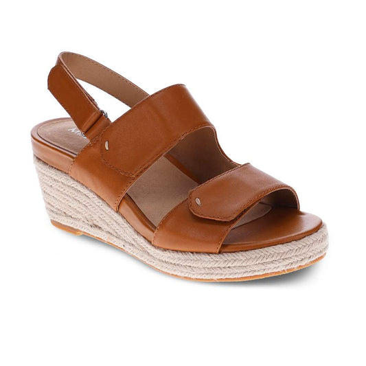 Deanne Wedge Sandal - Tan