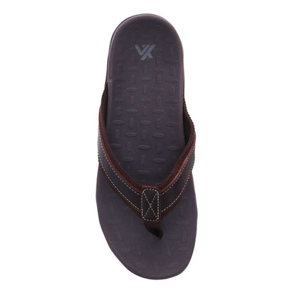 Focus Men's Toe Post Sandal - Brown