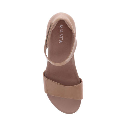 Kim Heeled Sandal - Beige