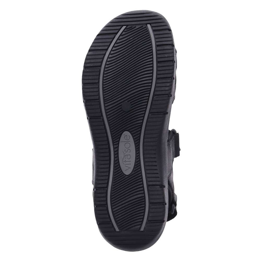 Power Backstrap Sandal - Black
