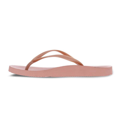 Venice Solid Women's Toe Post Sandal - Rose Gold