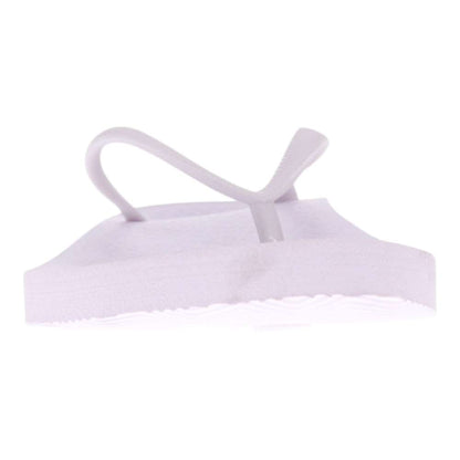 Venice Solid Women's Toe Post Sandal - White