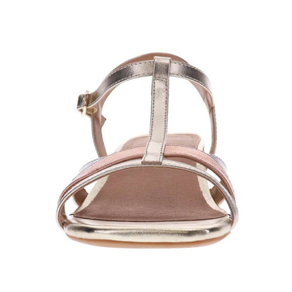 Yass Heeled Sandal - Champagne Multi