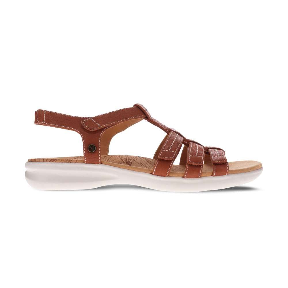 Bronte Sandal - Cognac