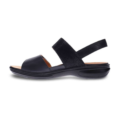 Como Adjustable Sandal - Black Lizard