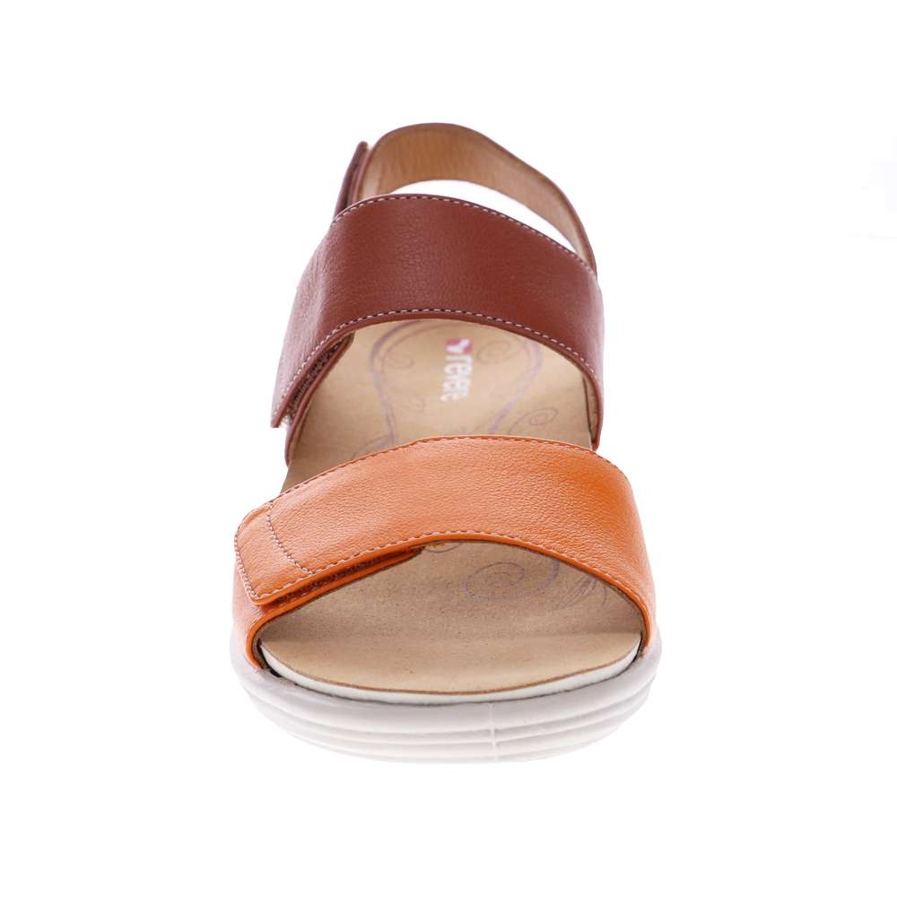 Como Adjustable Sandal - Rustic Orange