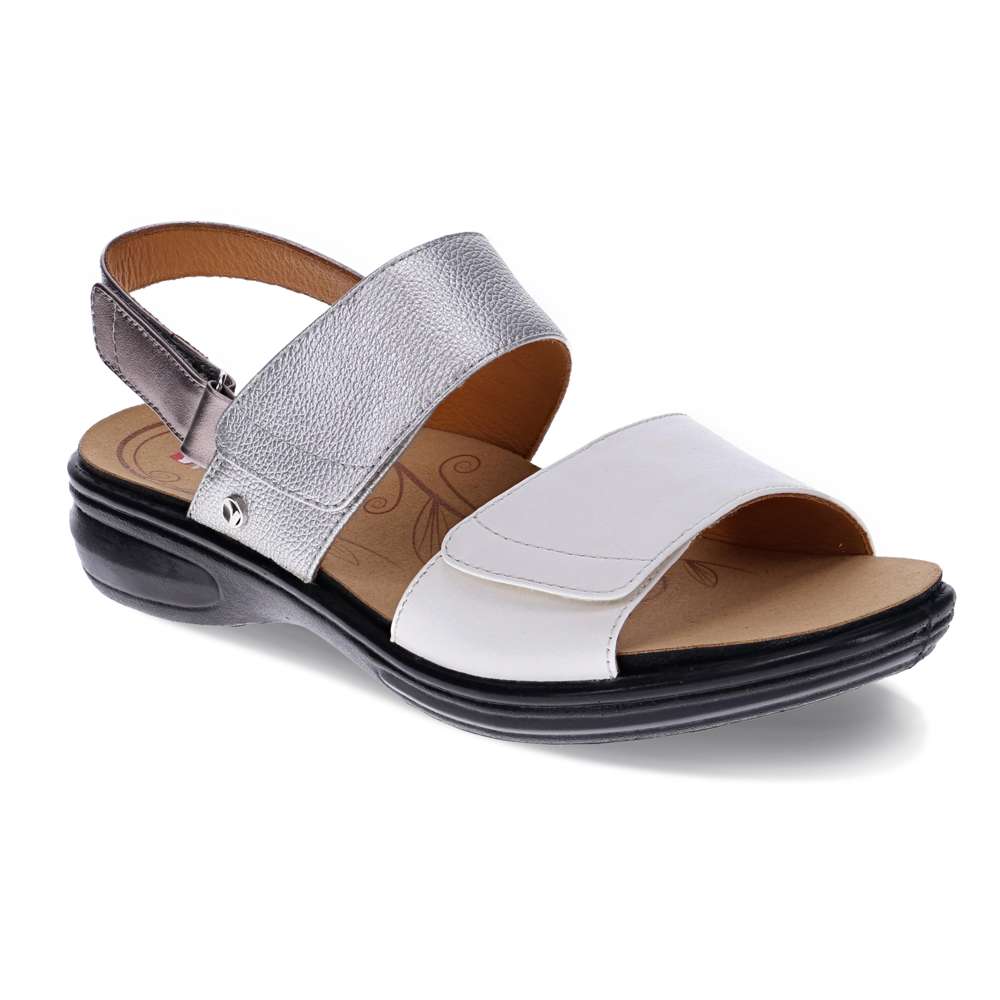 Como Adjustable Sandal - Silver Fusion