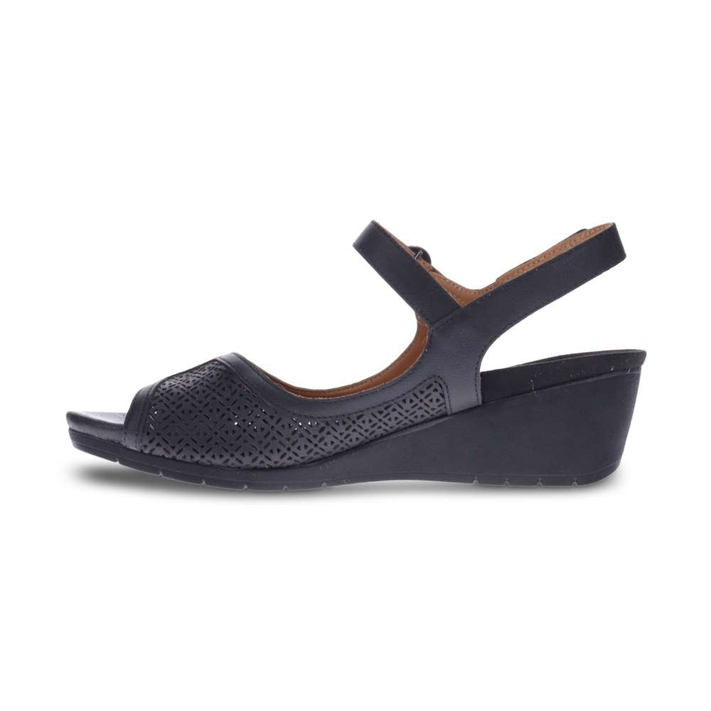 Kaya Wedge - Black French
