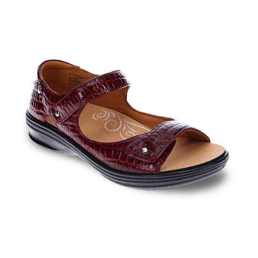 Madrid Sandal - Red Croc